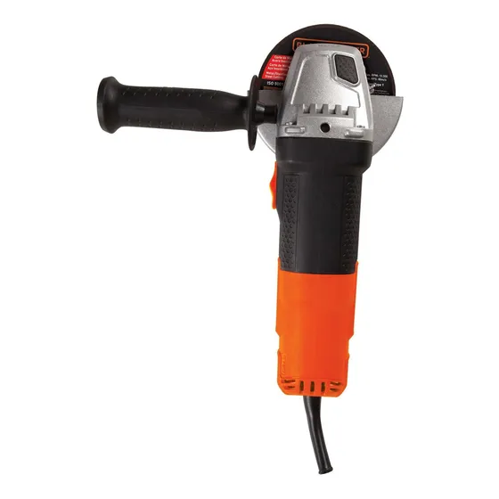 Amoladora Angular 115mm 820w Black Decker G720n Color Naranja