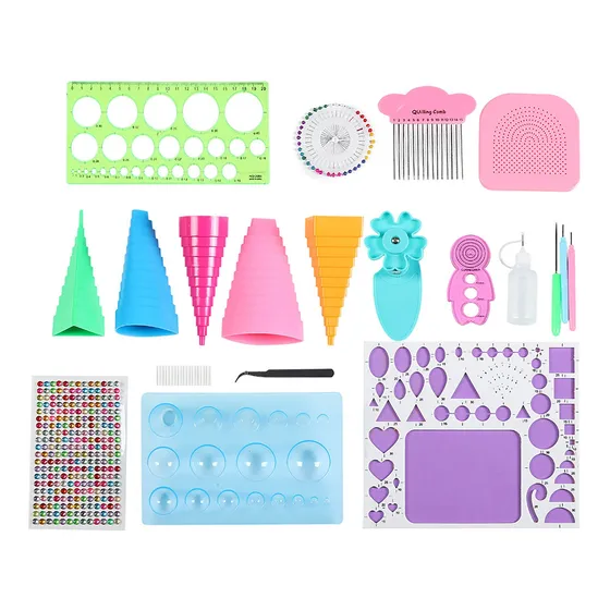 Kits De Manualidades De Papel De Filigrana Kit De Herramient