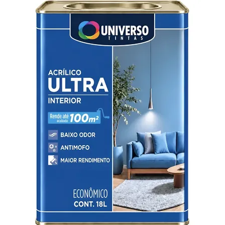 Tinta Acrílica Anti Mofo Parede Unilar Escolha A Sua Cor!!