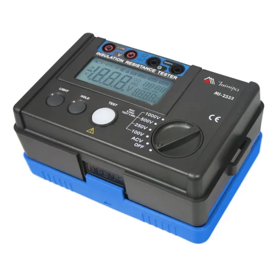 Megômetro Digital Profissional 750v Cat Iii Mi-2552 Minipa