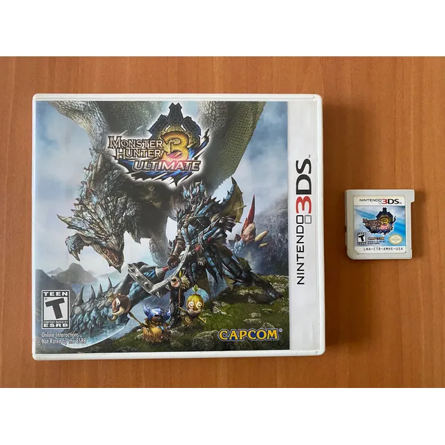 Juego De Nintendo 3ds , Moster Hunter 3 Ultímate .