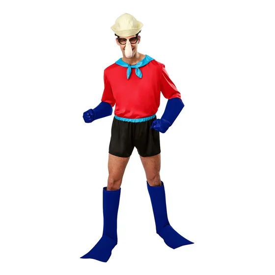 Disfraz Chico Percebe Barnacle Boy Sirenoman De Bob Esponja Spongebob Para Hombres Adultos Envio Gratis