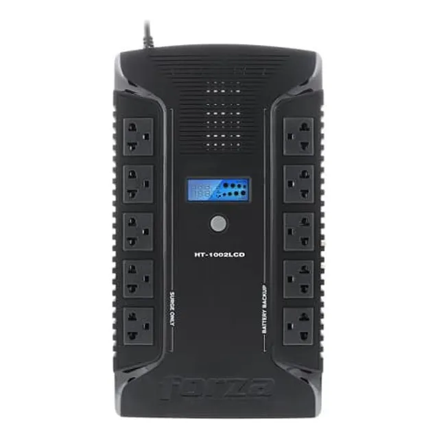 Regulador de tensión Forza HT Series HT-1002LCD-A 1000VA entrada y salida de 220V