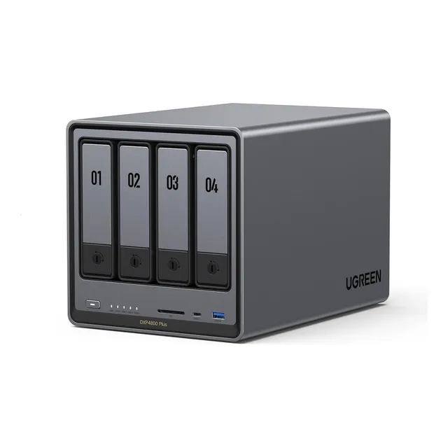 Ugreen Nasync Dxp4800 Más Nas De Escritorio De 4 Bayas, Cpu