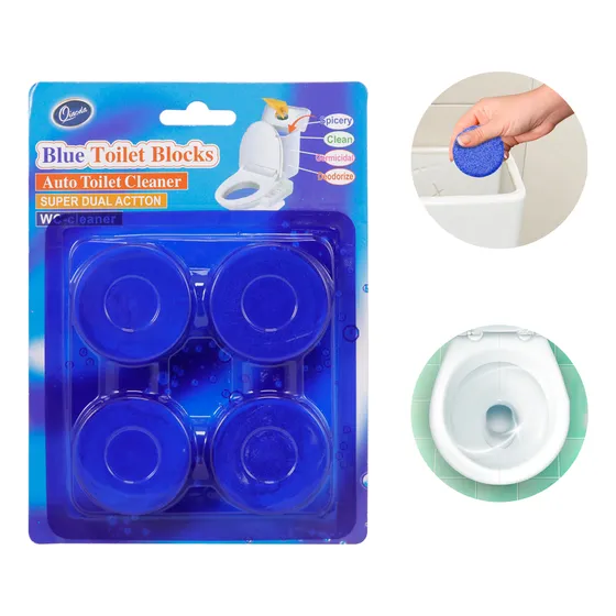 4 Pastillas Limpiadoras Sanitarias Slim Company Para Baño Wc Desodorantes Aromatizantes Desinfectantes Para Tanque De Inodoro