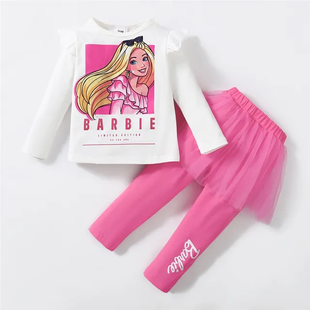 Conjunto De Ropa Con Estampado De Barbie Con Estampado De Ba