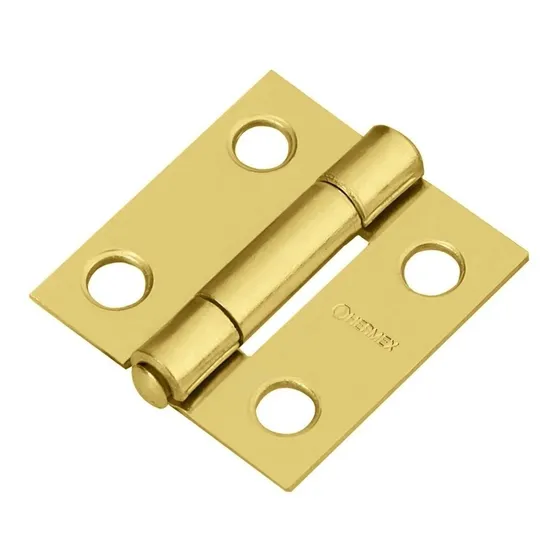 Caja De Bisagras Acero Latonado 1 X 7/8 Truper Br-101