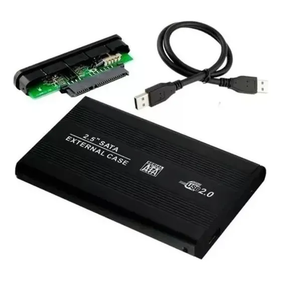 Case Enclosure De Disco Duro Externo Ssd Sata De 2.5 Usb 3.0