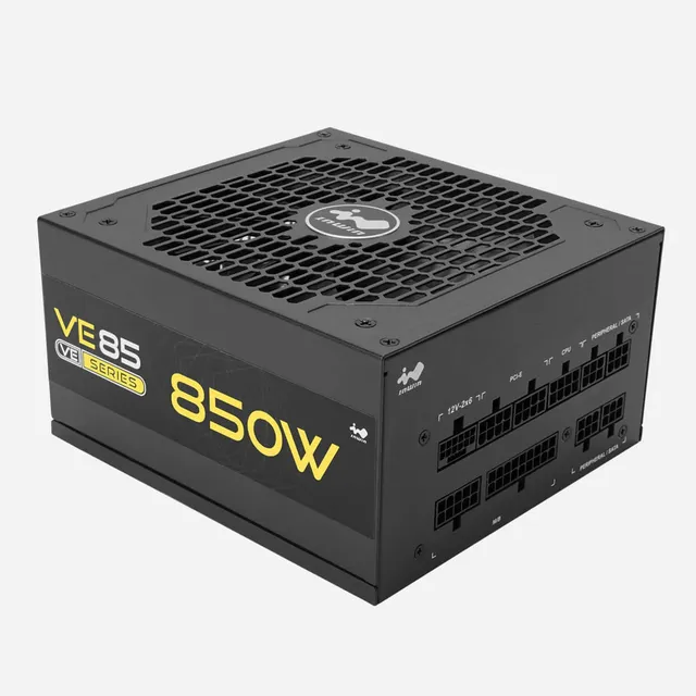 Fuente De Alimentación Inwin Ve85 850w Atx 80 Plus Gold Negro