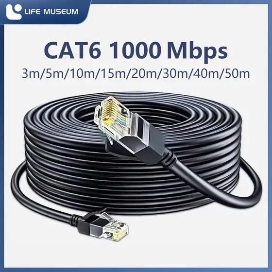Cable Utp Cat6 Exteriores Doble Forro C/c Blindados