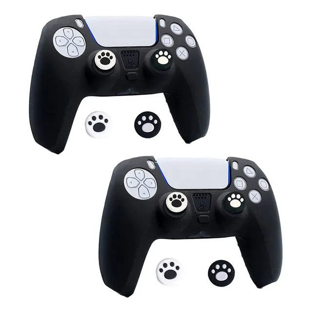 Silicon Protector Para Ps5 Control Funda Goma Cubierta 6pcs