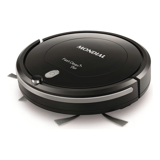 Aspirador De Pó Robô Fast Clean Rb-03 Mondial Bivolt Cor Preto Aspirador De Pó Robô Fast Clean Rb-03 Mondial Bivolt Cor Preto