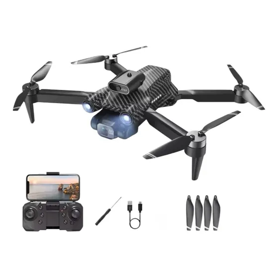 Drone P12 Pro Doble Cámara Con Sensor De Choque