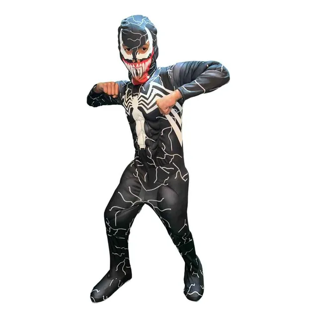 Disfraz De Venom Importado Super Acolchados 