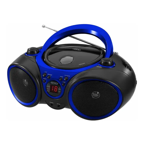 Jensen Reproductor Cd Estereo Portatil Deportivo Radio