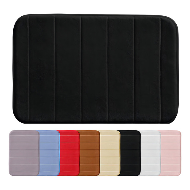 Tapete Antiderrapante Macio Soft Para Banheiro Conforto Luxo Cor Preto Tapete Antiderrapante Macio Soft Para Banheiro Conforto Luxo Cor Preto