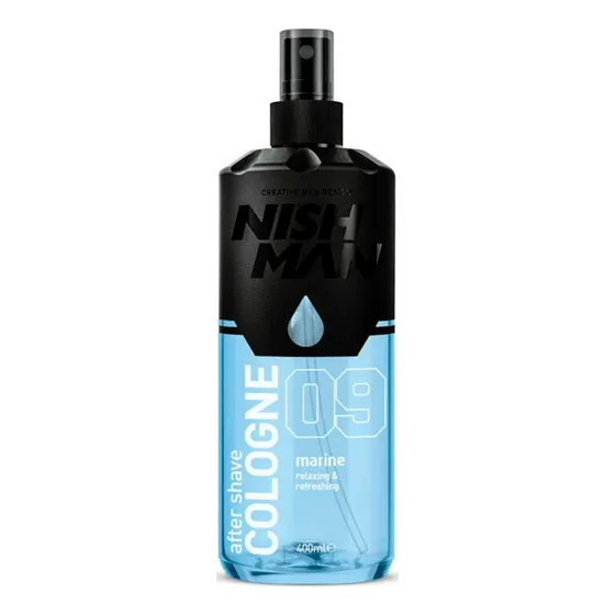 Colonia Para Después De Afeitar Nishman 9 Marine 400ml