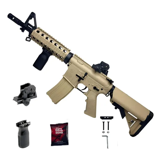 Pistola De Hidrogel M4a1 Metal De 11 Voltios