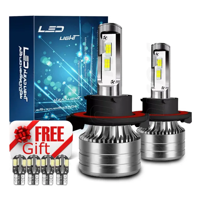 Kit Faros Led H13 40000lm Para Chrysler Alta/baja Canbus