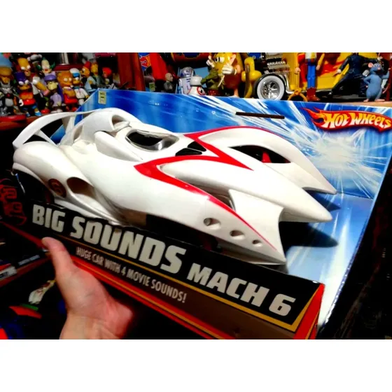 Hot Wheels Meteoro Speedracer Mach 6 Vintage 2007 Electronic