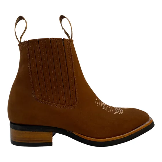 Botas De Piel Vaqueras Para Hombre