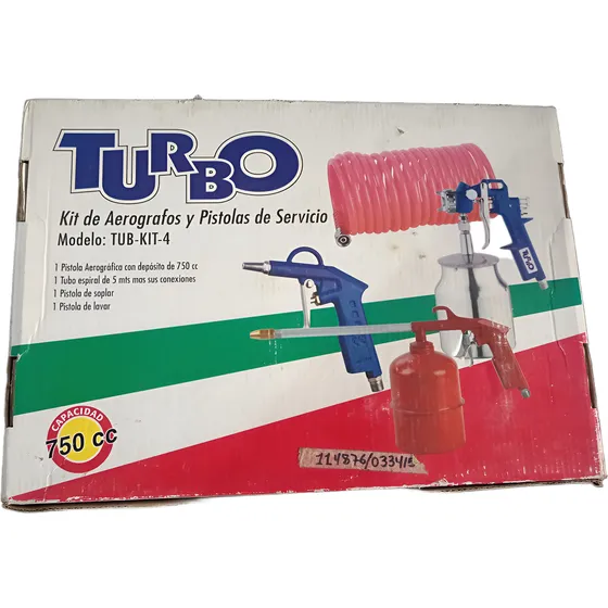 Juego De Pistola Para Compresor Kit Pistola De Servicio