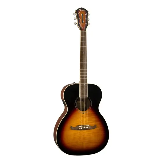 Guitarra acústica Fender Alternative FA-235E para diestros 3 tone sunburst arce brillante