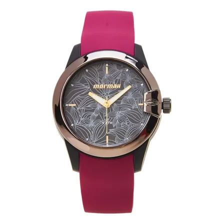 Relógio Mormaii Feminino Luau Roxo Mo2036iv/8n Preto