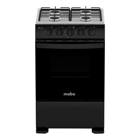 Cocina De Piso A Gas 51 Cm Negro Mabe Cmc5100na1 Negro