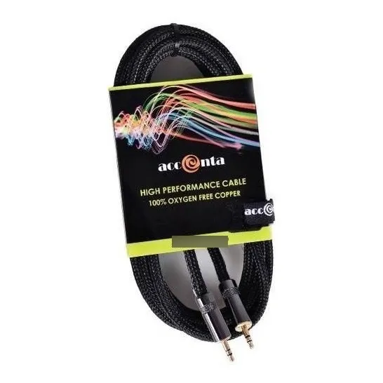 Cable Acc-2606 1.8mts Estéreo De 3,5 Mm A 3,5 Mm 