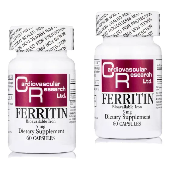 Suplemento De Hierro Cardiovascular Research Ferritina 5 Mg