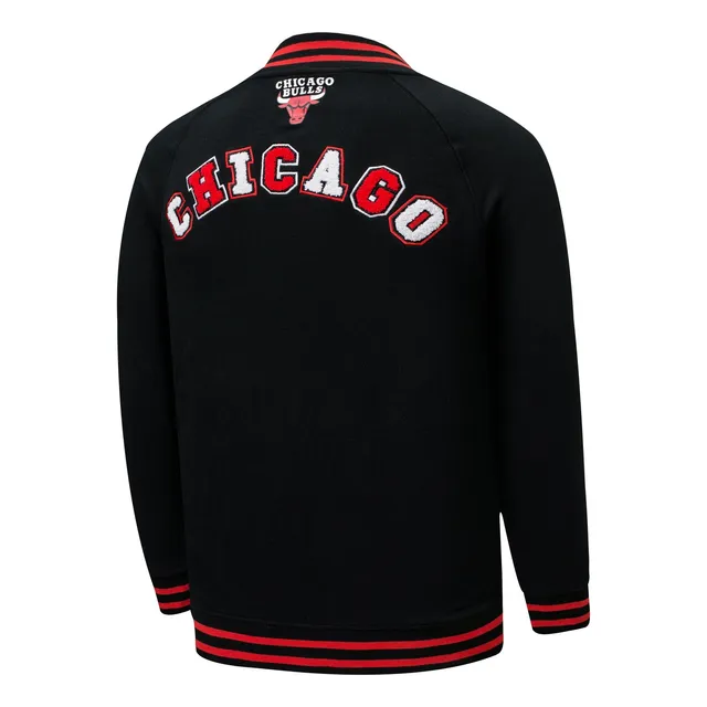 Campera Nba Hombre M Bulls Jacket Nbajk523105-blk1 - Menpi