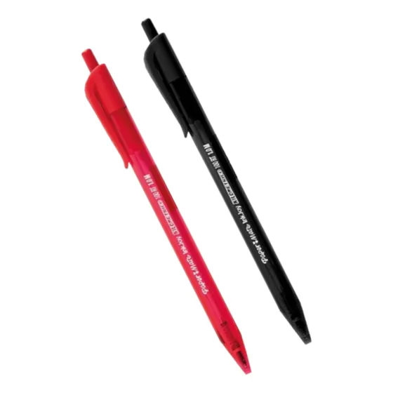 Esfero Kilometrico Retractil 6 Rojo + 6 Negro