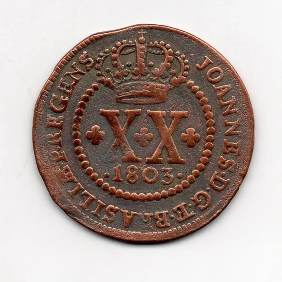 Xx Reis 1803 Sl 42 Pérolas