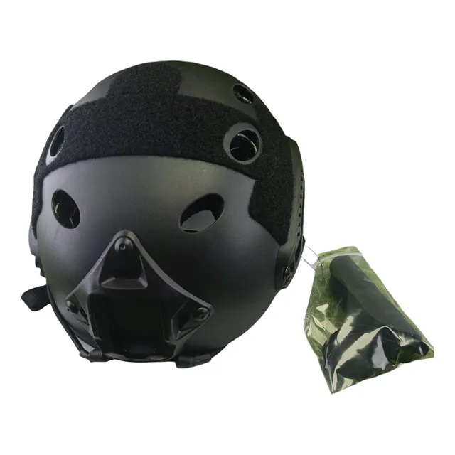 Casco De Operaciones Espaciales Sin Oreja Negro  Ima