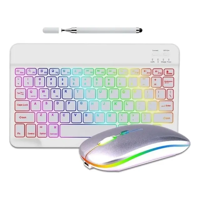 Juego Inalámbrico De Teclado Y Ratón Goojodoq Para..