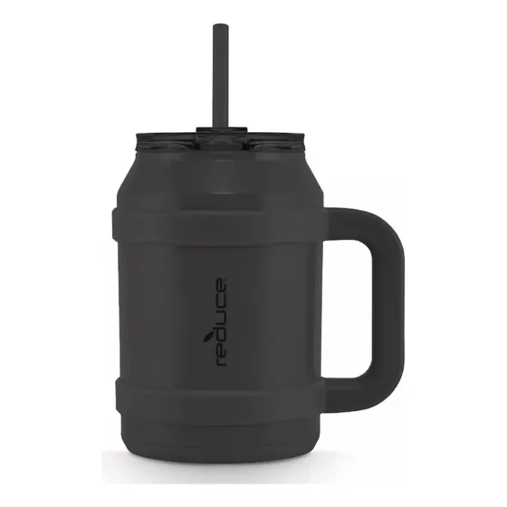 Termo De Acero Inoxidable Marca Reduce 50 Oz 1.5 Lts Negro