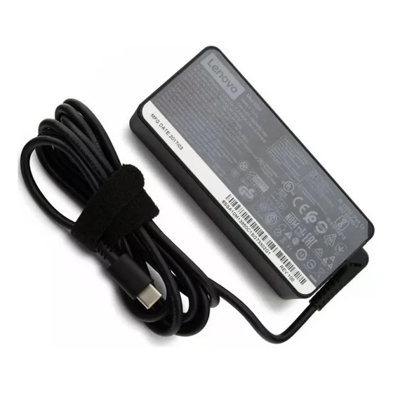Cargador Lenovo Usb-c 65w Thinkpad X1 Carbon Yoga Negro