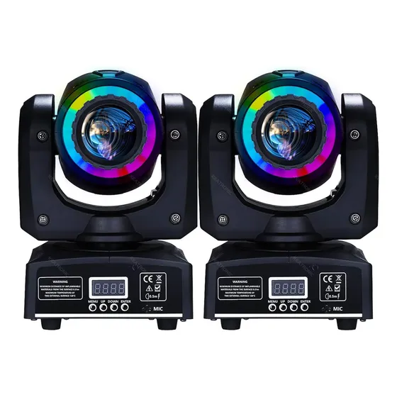 Luz de escenario LED cabezal móvil Keatronic KALIGHT-60C 127V luces color rgbw