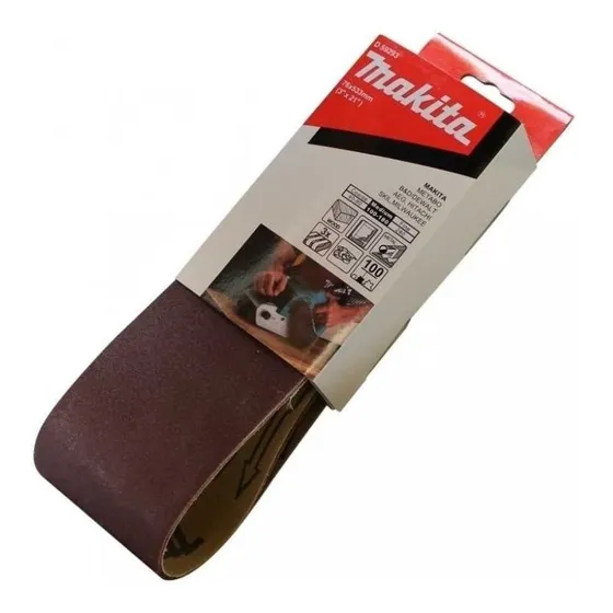 Lija De Banda 3×21'' 3 Pzs G100 Madera-metal D-59293 Makita