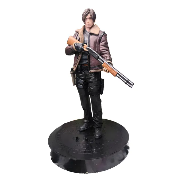 Leon Scott Kennedy De Resident Evil Base Police, 32cms