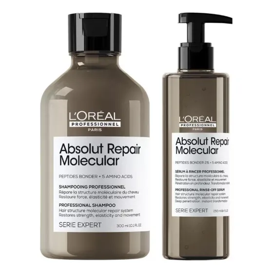 Pack Loreal Pro Absolut Molecular Shampoo + Serum