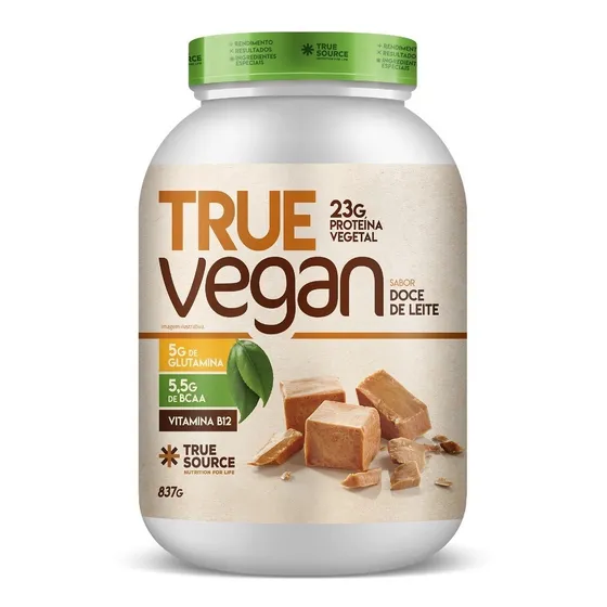 True Whey Vegan 837g - Proteína Vegetal - True Source -