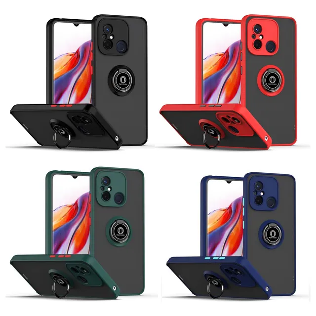 Case Funda Hardness Ring Para Xiaomi Redmi 12c / Antishock