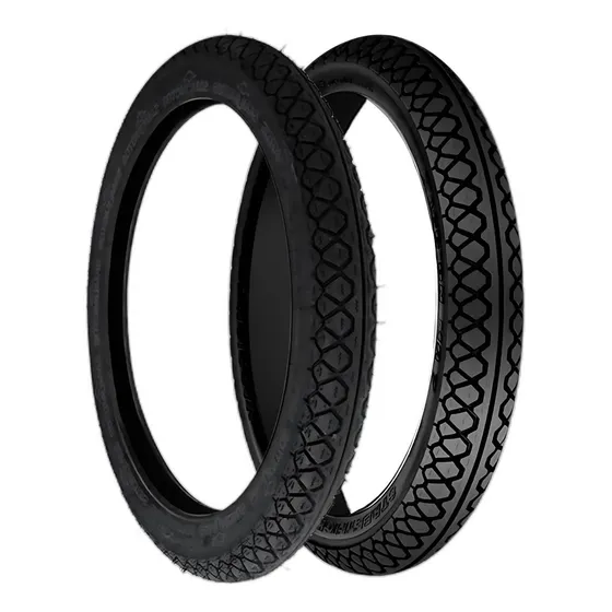 Pneu Biz 100/ 110/ 125 60-100-17 + 80-100-14 Maggion