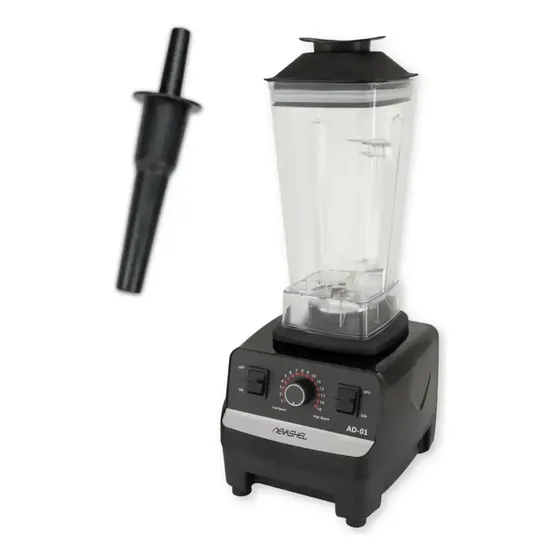 Licuadora Profesional 2l 1400w 20 Velocidades Casa O Negocio Negro