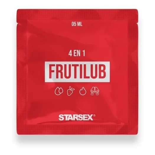 Lubricante Sachet Intimo 4 En 1 Frutilub 5ml De Ideal Femidom