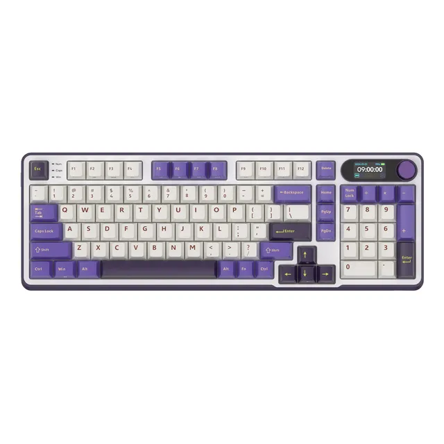 Teclado Mecánico Español S98 Bt5.1/2.4g/usb-c Blackberry