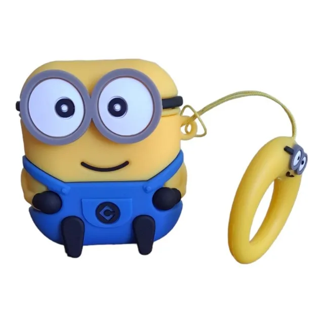 Funda Protectora Compatible Con AirPods 1 2 Estilo Minions