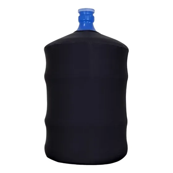 Capa De Galão De Água Invertido Estampa 008 Preto 20l